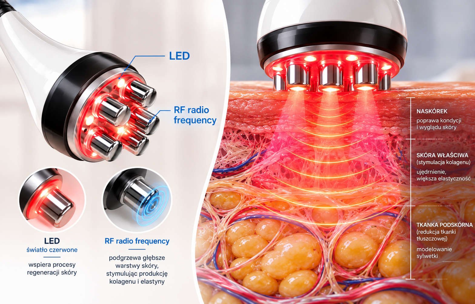 ESTE BODY V-SHAPE – technologia RF